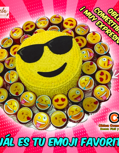 Oblea Comestible Emoji