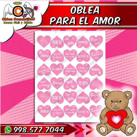Plantilla de Corazones