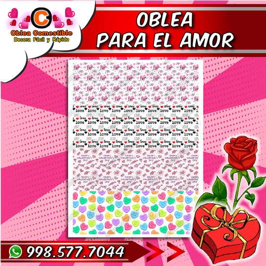 Plantilla 14 de febrero, san valentin