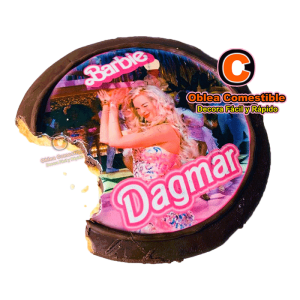 BARBIE en tu postre favorito 2023 2 Oblea de Barbi para Galleta
