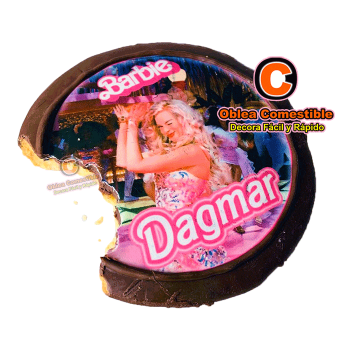 Oblea de Barbi para Galleta