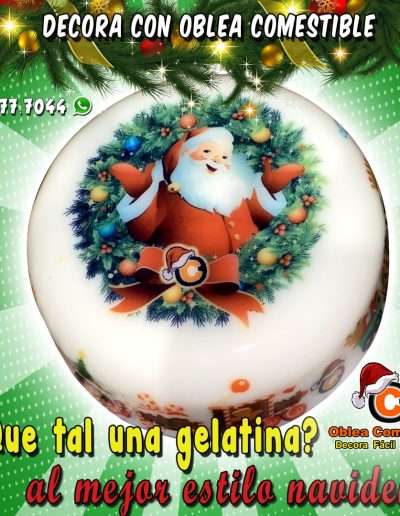 Navidad Transfer para Gelatina